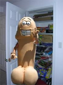 The penis is coming out of the Hollywood closet. The penis is coming out of the Hollywood closet.