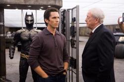 Bruce Wayne and his butler/father.