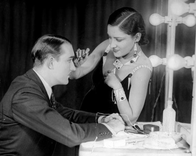 The Marquis Henri de la Falaise and his wife Gloria Swanson who put her career above their love. The Marquis Henri de la Falaise and his wife Gloria Swanson who put her career above their love.