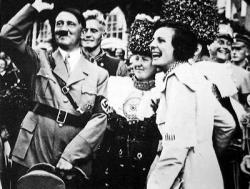 Adolph HItler and Leni Riefenstahl