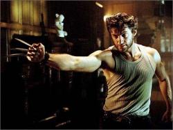 Hugh Jackman as Wolverine in X-Men 2.