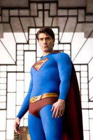 Brandon Routh as Superman.