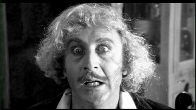 Gene Wilder as Dr. Frankenstein