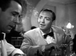 Peter Lorre stealing a scene in Casablanca.