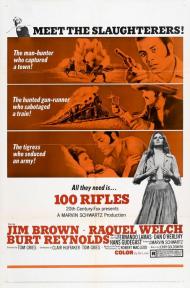 100 Rifles Movie Poster 100 Rifles Movie Poster
