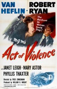 Act of Violence Movie Poster Act of Violence Movie Poster
