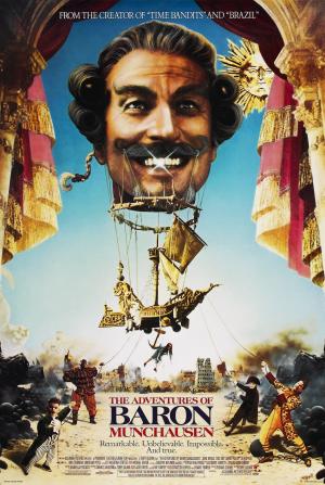 The Adventures of Baron Munchausen Movie Poster