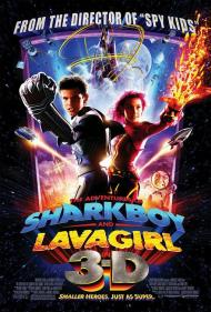 The Adventures of Shark Boy & Lava Girl in 3-D Movie Poster