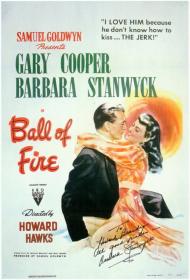 Ball of Fire Movie Poster Ball of Fire Movie Poster