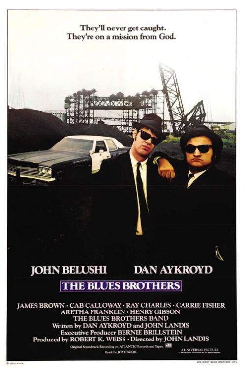 The Blues Brothers Movie Poster The Blues Brothers Movie Poster