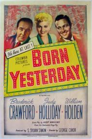 Born Yesterday Movie Poster Born Yesterday Movie Poster