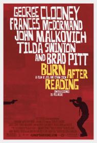 Burn After Reading Movie Poster Burn After Reading Movie Poster