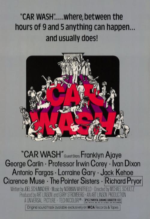 Car Wash Movie Poster Car Wash Movie Poster