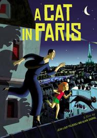 A Cat in Paris Movie Poster A Cat in Paris Movie Poster