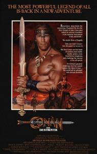 Conan the Destroyer Movie Poster Conan the Destroyer Movie Poster