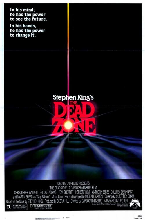 The Dead Zone Movie Poster The Dead Zone Movie Poster