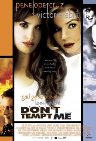 Don't Tempt Me Movie Poster Don't Tempt Me Movie Poster