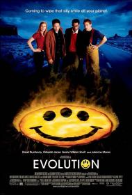 Evolution Movie Poster Evolution Movie Poster