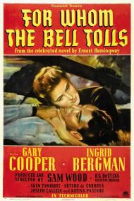 For Whom the Bell Tolls Movie Poster For Whom the Bell Tolls Movie Poster