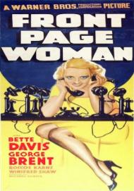 Front Page Woman Movie Poster Front Page Woman Movie Poster