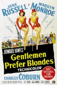 Gentlemen Prefer Blondes Movie Poster Gentlemen Prefer Blondes Movie Poster