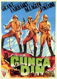 Gunga Din Movie Poster Gunga Din Movie Poster