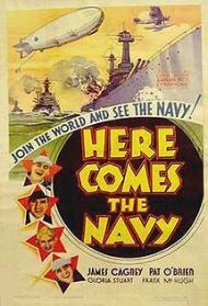 Here Comes the Navy Movie Poster