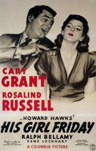 His Girl Friday Movie Poster His Girl Friday Movie Poster