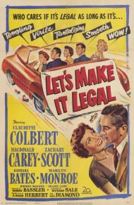 Let's Make It Legal Movie Poster Let's Make It Legal Movie Poster