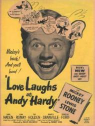 Love Laughs at Andy Hardy Movie Poster