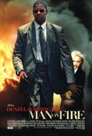 Man on Fire Movie Poster Man on Fire Movie Poster