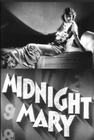 Midnight Mary Movie Poster Midnight Mary Movie Poster