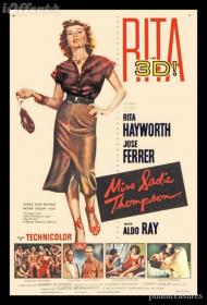 Miss Sadie Thompson Movie Poster Miss Sadie Thompson Movie Poster