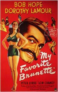 My Favorite Brunette Movie Poster My Favorite Brunette Movie Poster