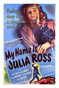 My Name Is Julia Ross Movie Poster My Name Is Julia Ross Movie Poster