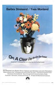 On a Clear Day You Can See Forever Movie Poster On a Clear Day You Can See Forever Movie Poster