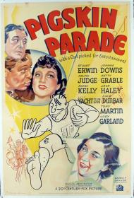 Pigskin Parade Movie Poster Pigskin Parade Movie Poster