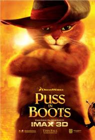 Puss in Boots Movie Poster Puss in Boots Movie Poster