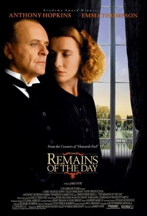 The Remains of the Day Movie Poster The Remains of the Day Movie Poster