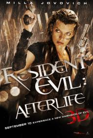 Resident Evil: Afterlife Movie Poster Resident Evil: Afterlife Movie Poster