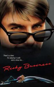 Risky Business Movie Poster Risky Business Movie Poster