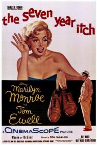 The Seven Year Itch Movie Poster The Seven Year Itch Movie Poster
