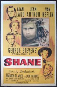 Shane Movie Poster Shane Movie Poster
