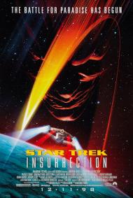 Star Trek IX: Insurrection Movie Poster Star Trek IX: Insurrection Movie Poster