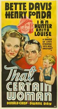 That Certain Woman Movie Poster That Certain Woman Movie Poster