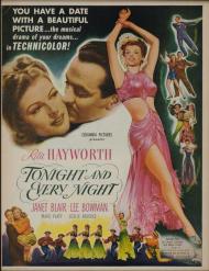 Tonight and Every Night Movie Poster Tonight and Every Night Movie Poster