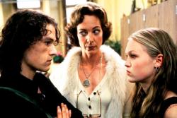 Heath Ledger, Allison Janney and Julia Stiles in 10 Things I Hate About You.