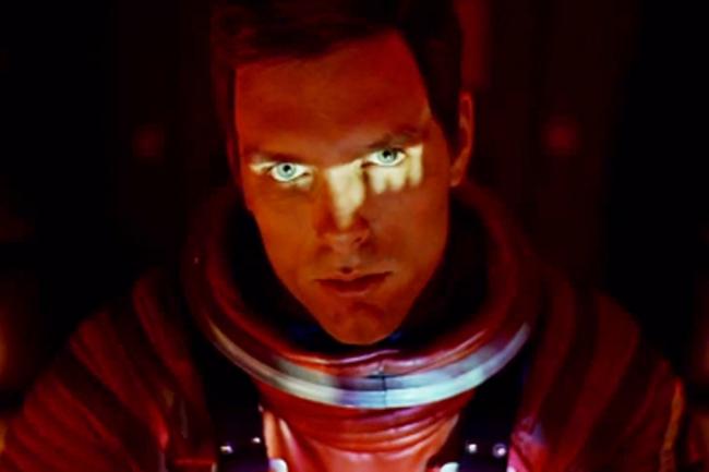 Keir Dullea in 2001: A Space Odyssey.