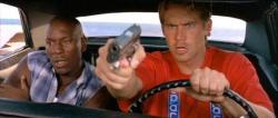 Tyrese Gibson and Paul Walker in 2 Fast 2 Furious Tyrese Gibson and Paul Walker in 2 Fast 2 Furious