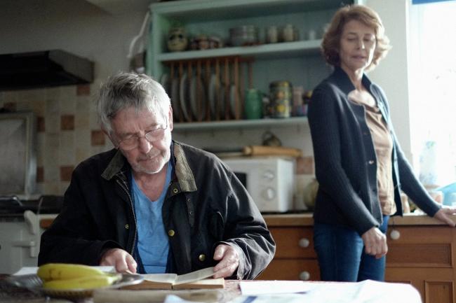 Tom Courtenay and Charlotte Rampling in 45 Years. Tom Courtenay and Charlotte Rampling in 45 Years.